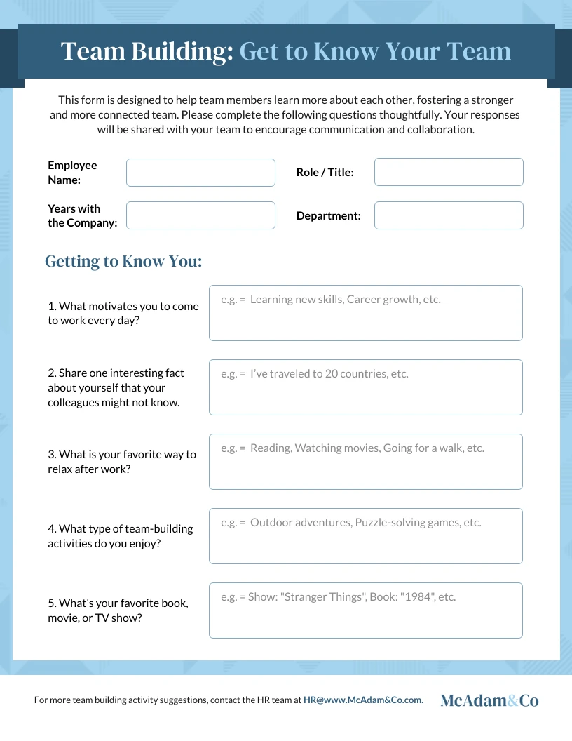 Team Building Get To Know Your Team Hr Forms 4f54789d 52c3 4791 Ae53 87a5e4c900f0