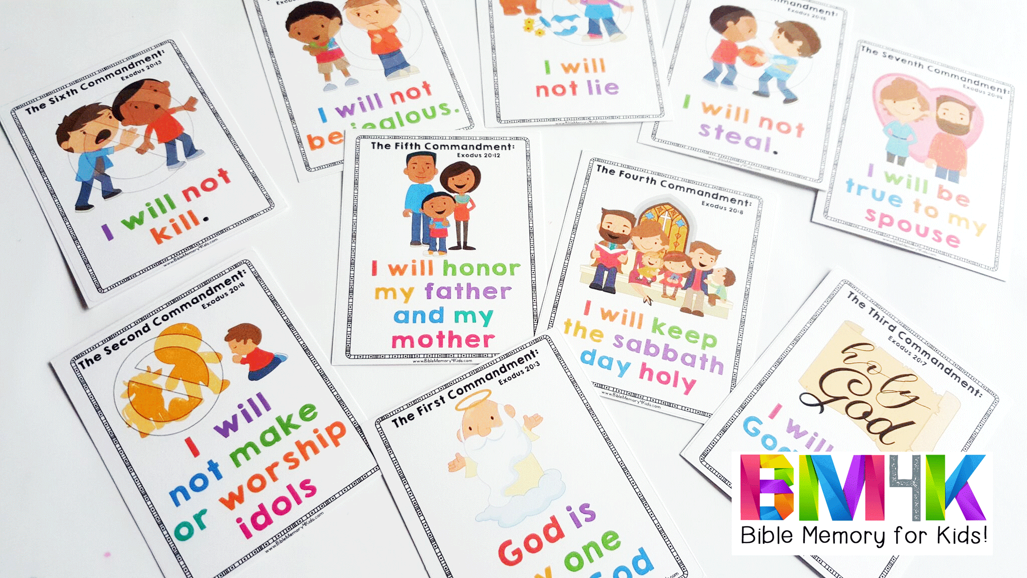Ten Commandments Bible Study Worksheet For Beginners Free Printable Pdf ...