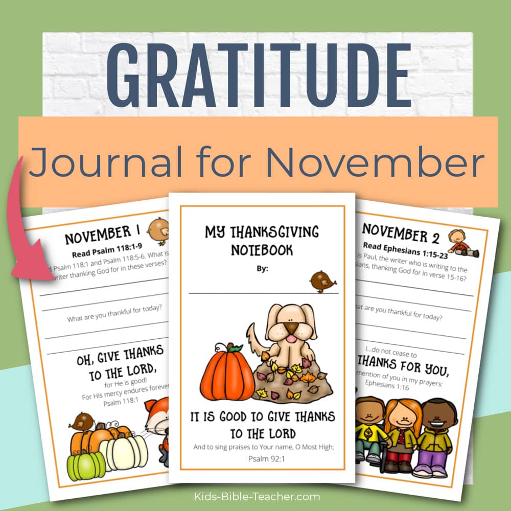 Thanksgiving Journal Pages