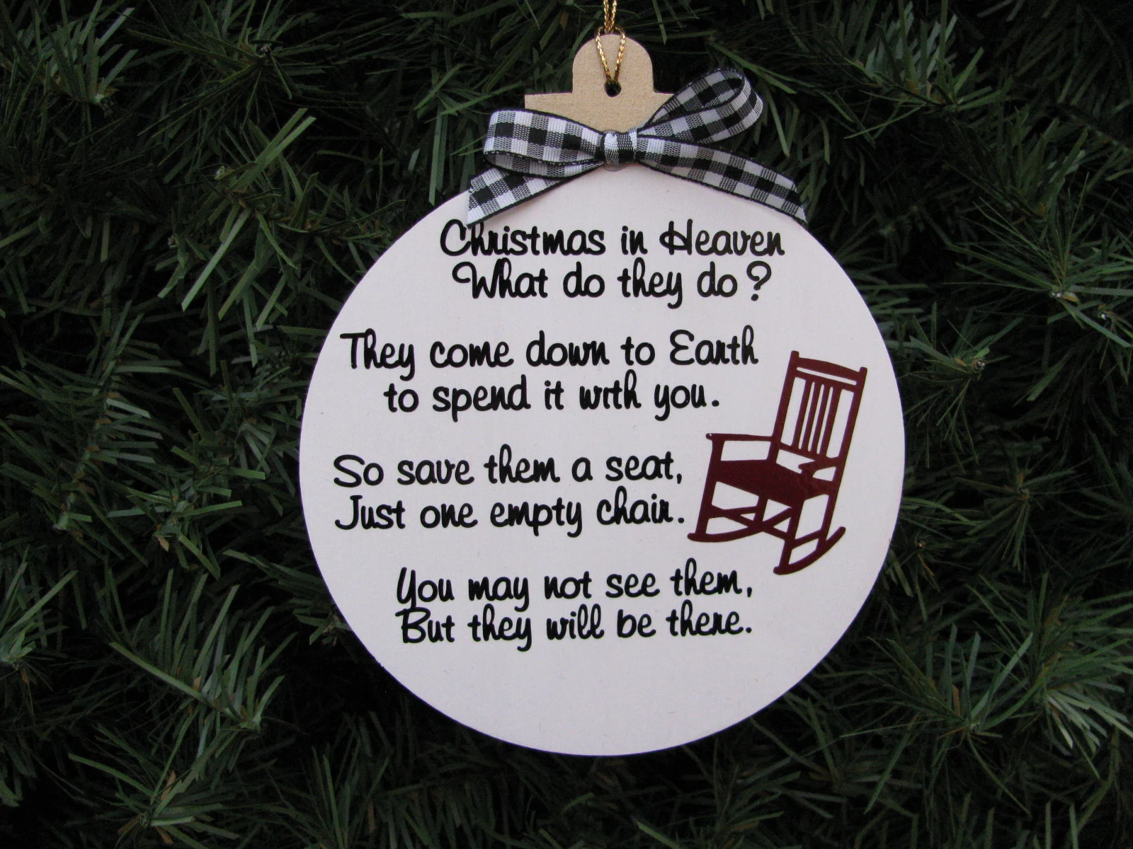 The Empty Chair Poem