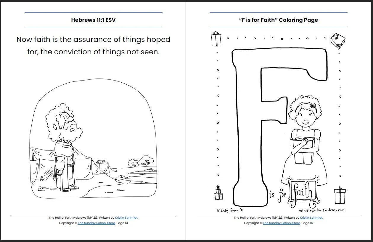 The Hall Of Faith Hebrews 11 Lesson