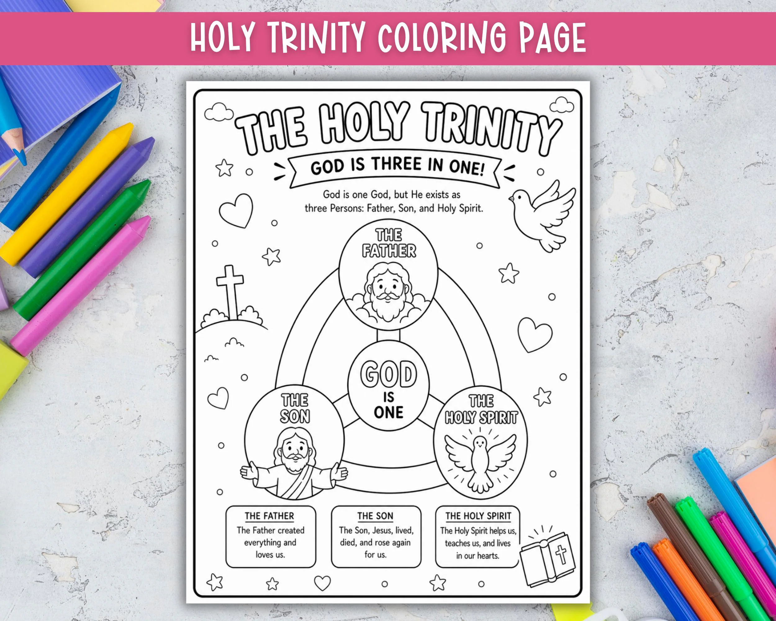 The Holy Spirit Worksheets
