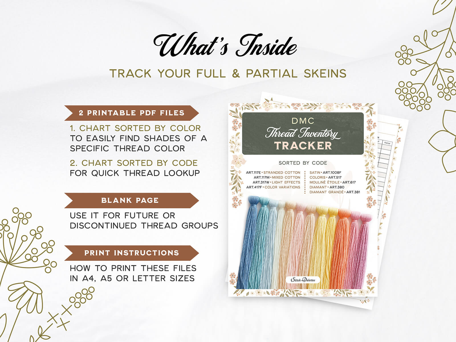 Thread Inventory Color Chart