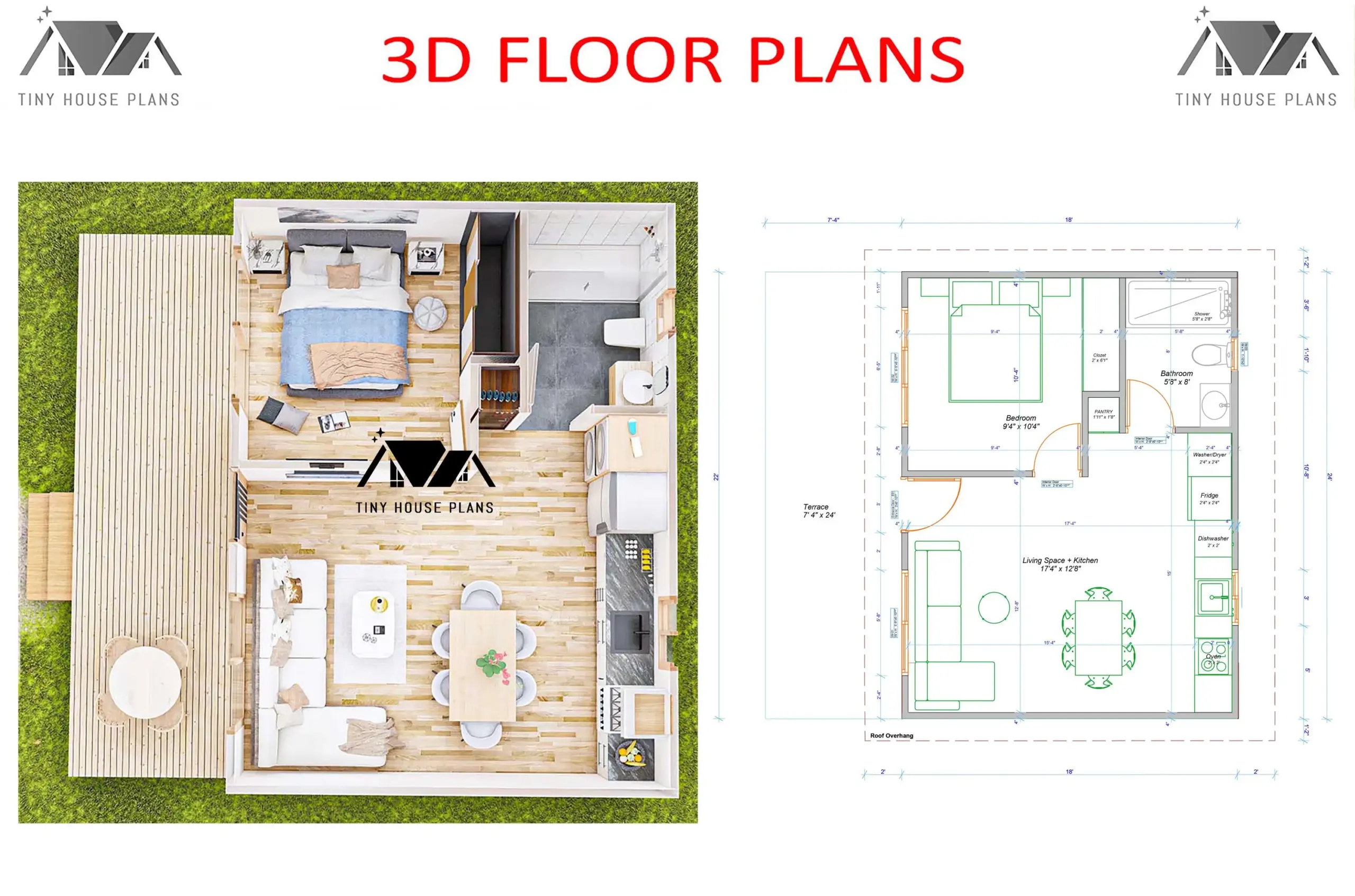 Tiny Cabin House Plans 18 X 24 Small Tiny Cabin House Plans 18 X 24 Small