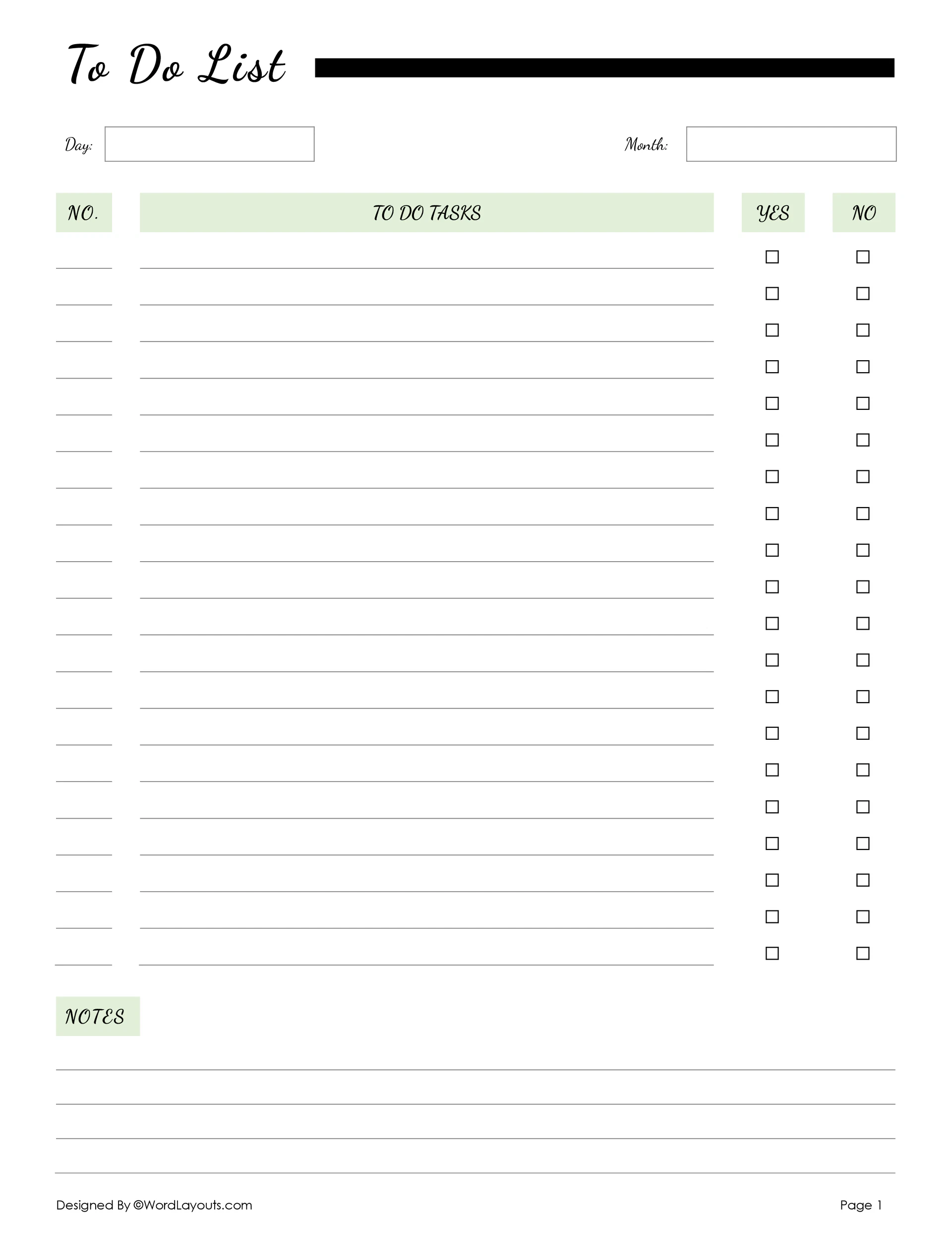 To Do