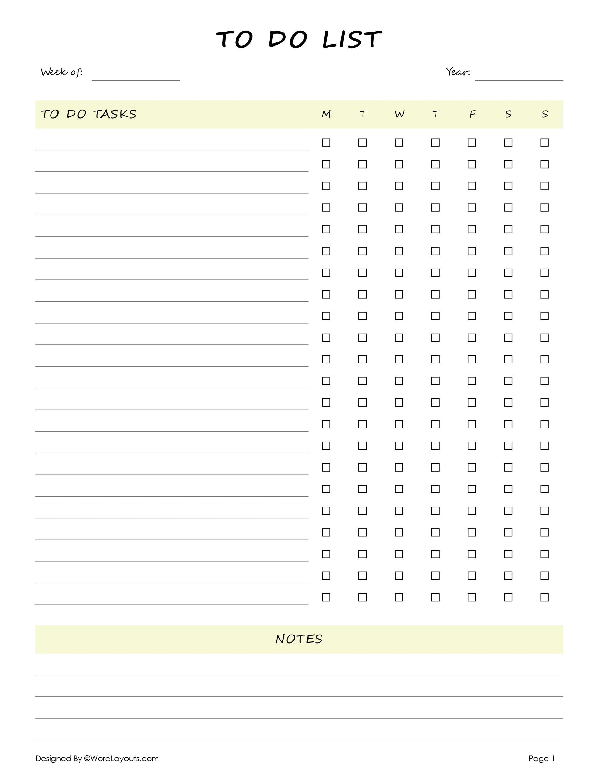 To Do