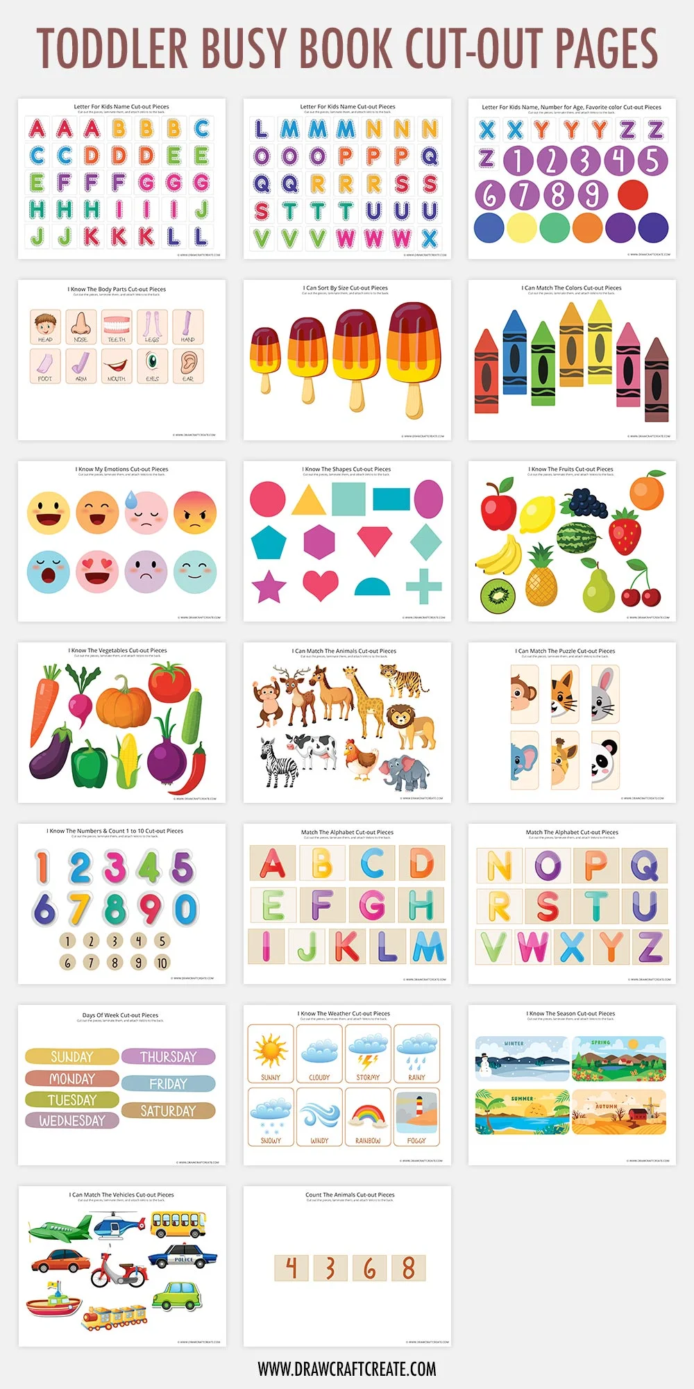 Toddler Busy Book
