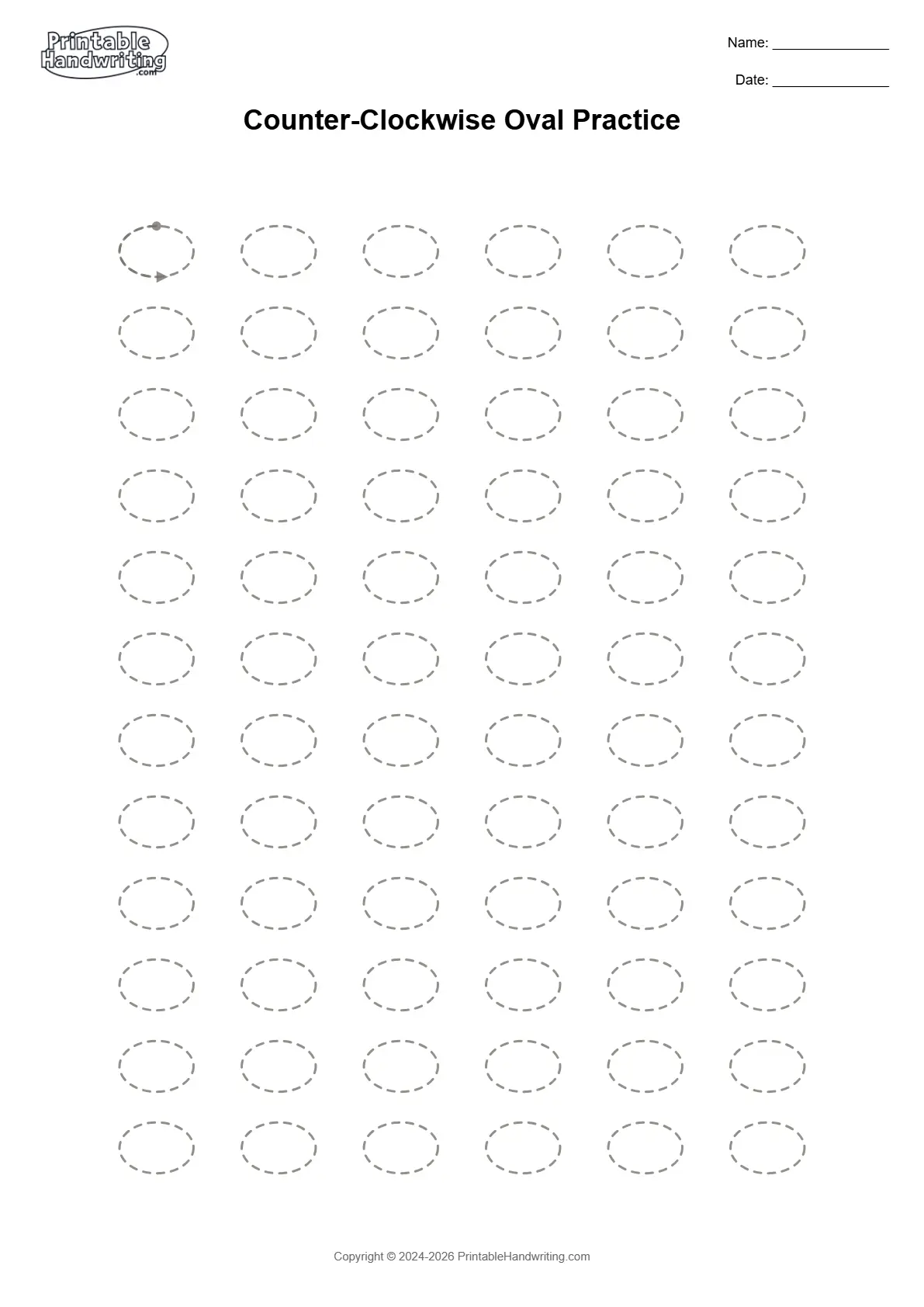 Tracing Lines Worksheets