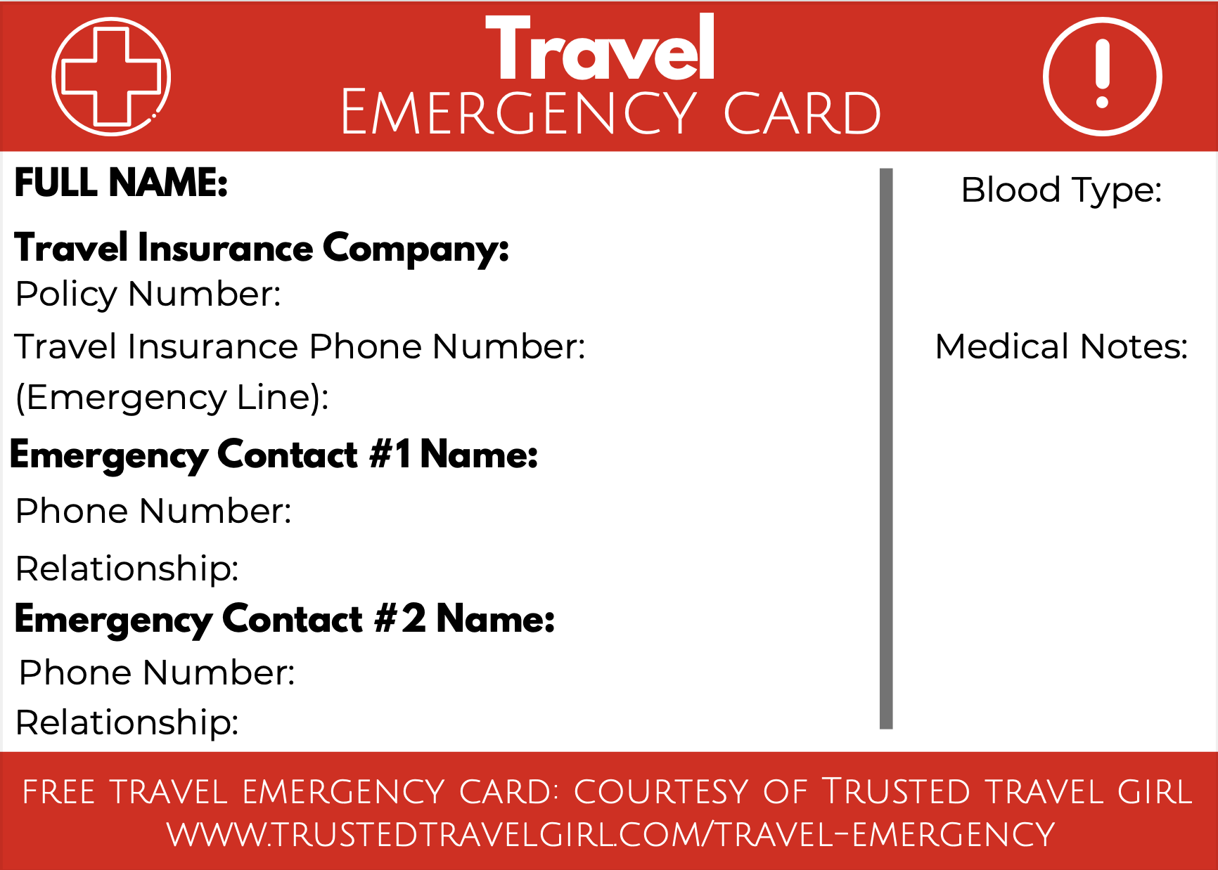Travel Emergency