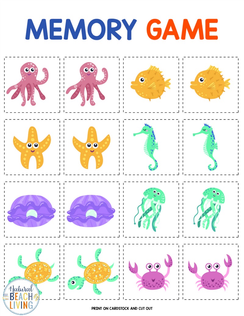 Under The Sea Printable Activities