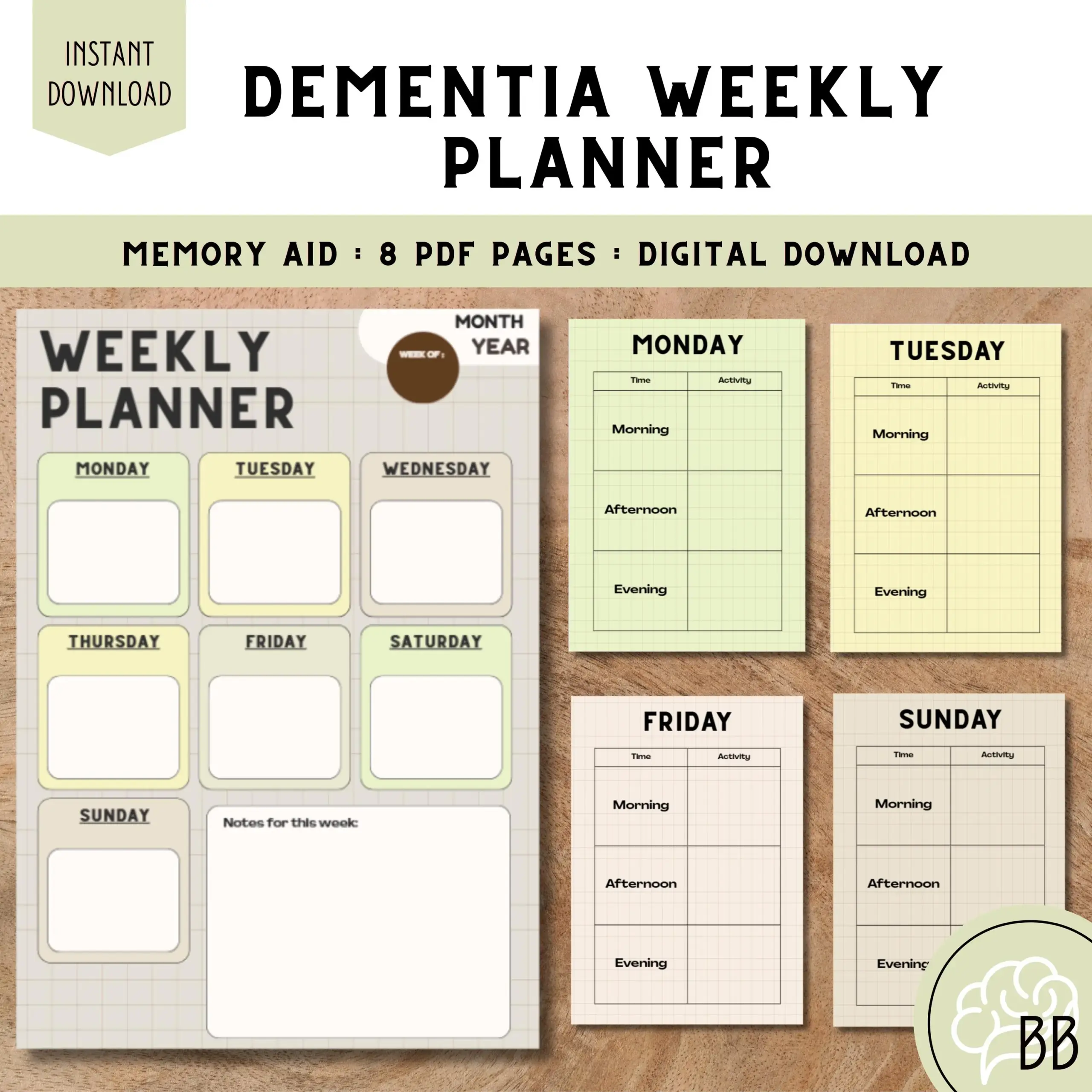Weekly Caregiver Schedule Template