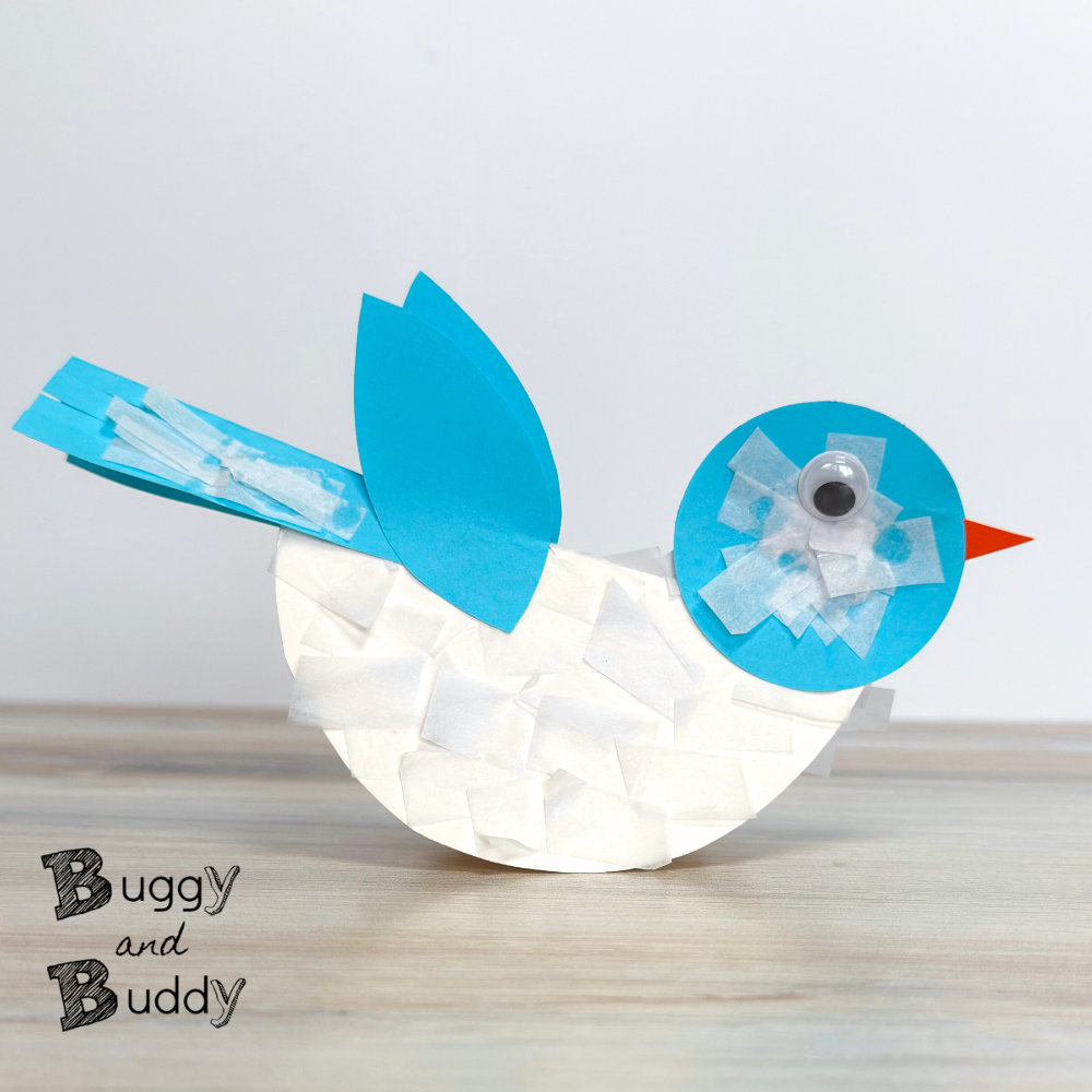 Winter Bird Craft With Free Template