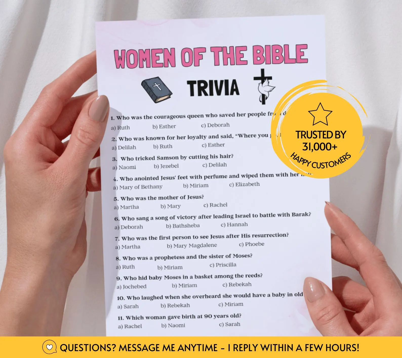 Womens Ministry Games Women Of The Bible