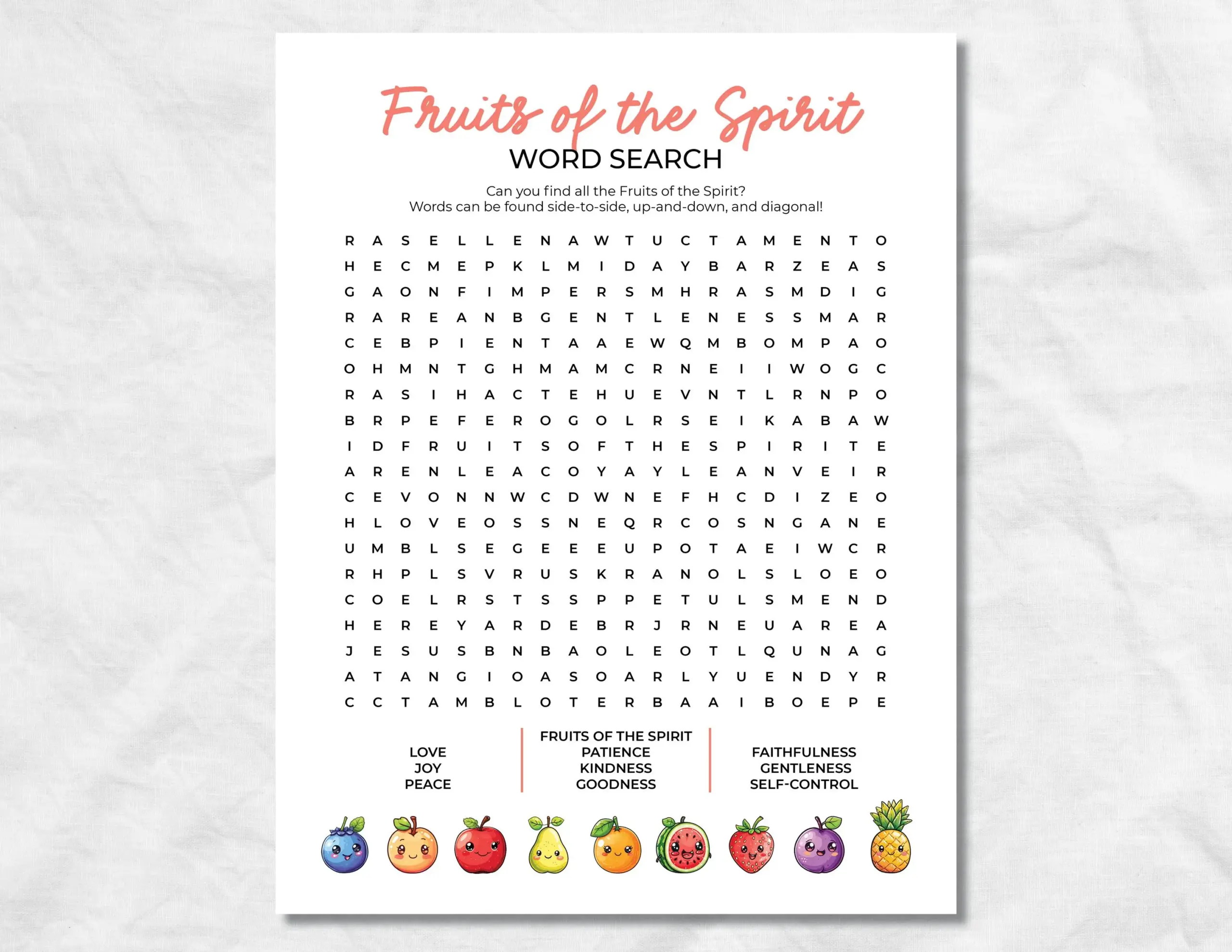 Word Search Bible
