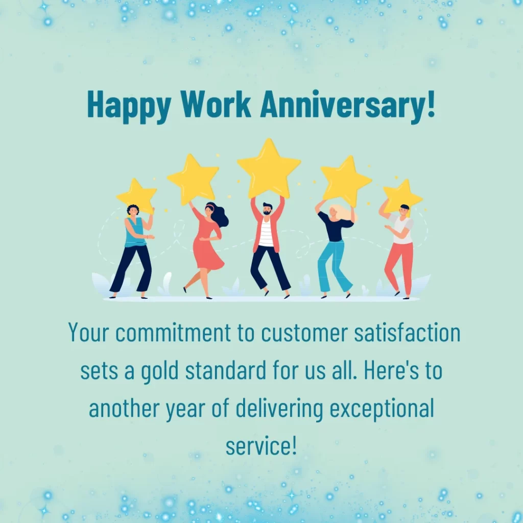 Work Anniversary Cards